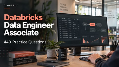 Databricks Data Engineer Associate: 440 Practice Questions