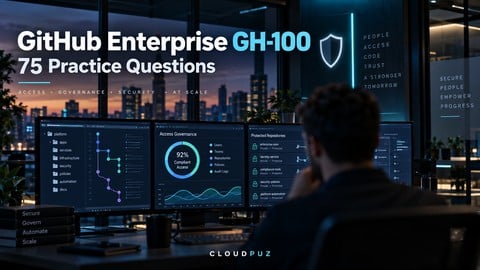 GitHub Enterprise GH-100: 75 Practice Questions