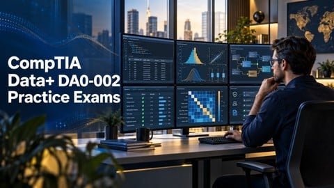 CompTIA Data+ DA0-002: 1,080 Practice Questions