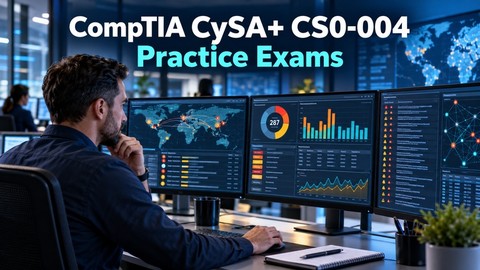 CompTIA CySA+ CS0-004: 1,080 Practice Questions