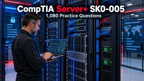 CompTIA Server+ SK0-005: 1,080 Practice Questions