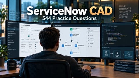 ServiceNow CAD: 544 Practice Questions