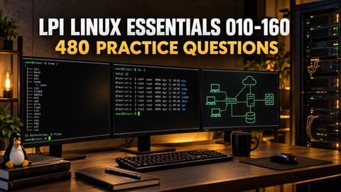 LPI Linux Essentials 010-160: 480 Practice Questions