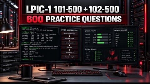 LPIC-1 101-500 and 102-500: 600 Practice Questions