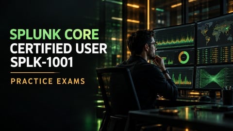 Splunk Core User SPLK-1001: 1,200 Questions